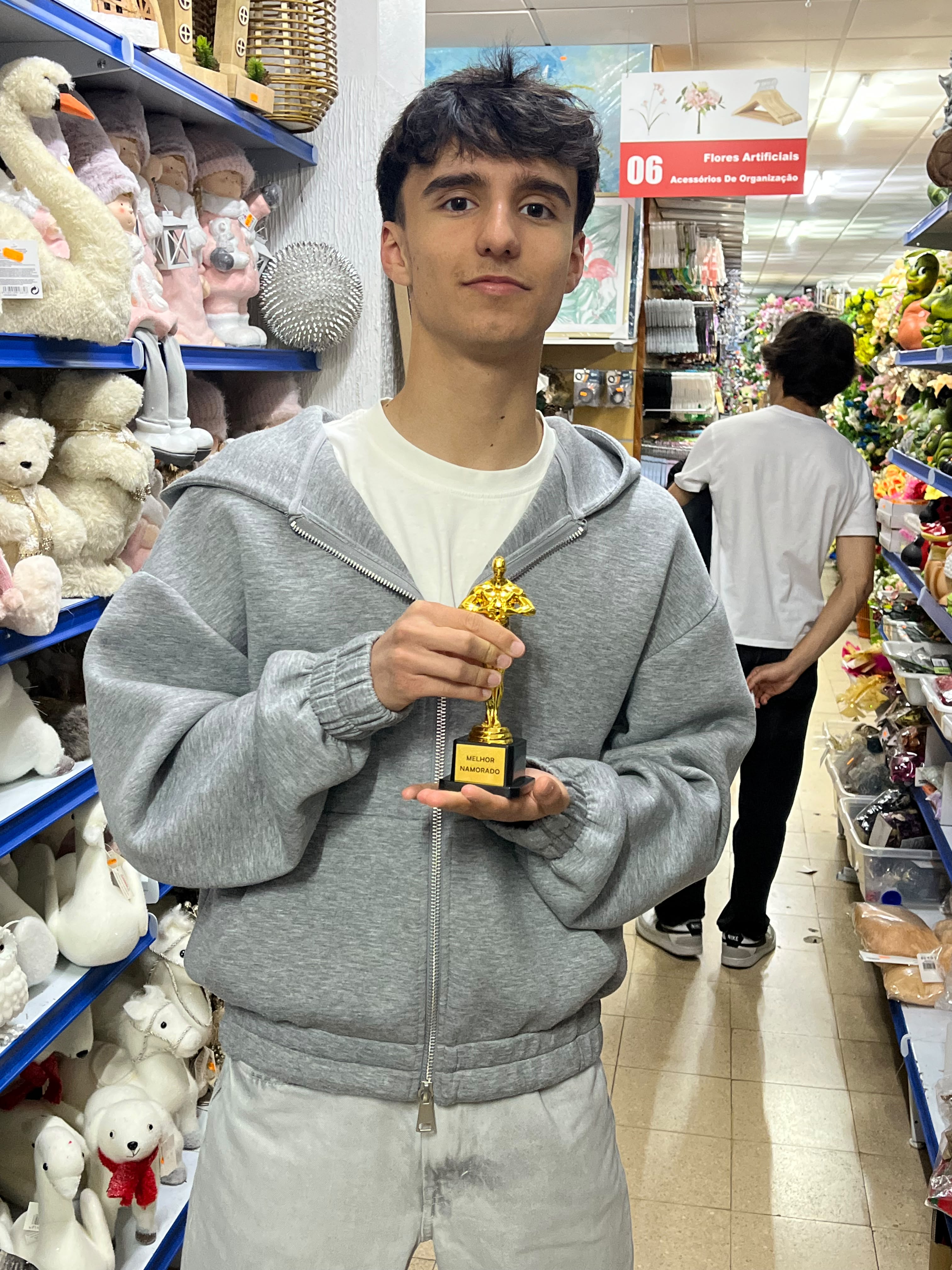 Nobre numa loja